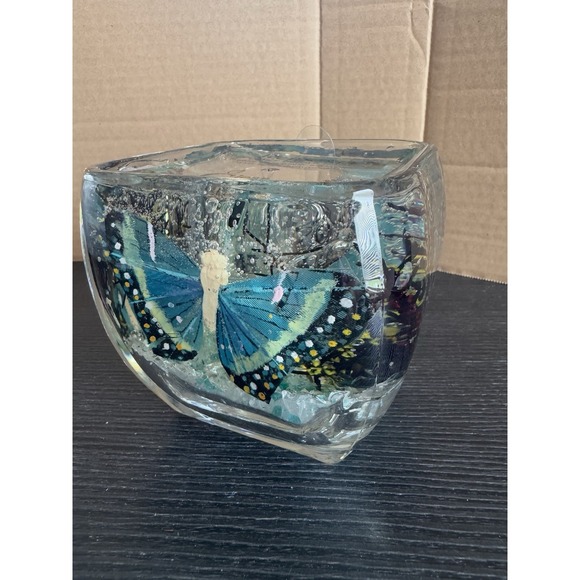 The Unbranded Brand Other - Butterfly Gel Candle  Burns Clear Burns‎ Clean Beautiful